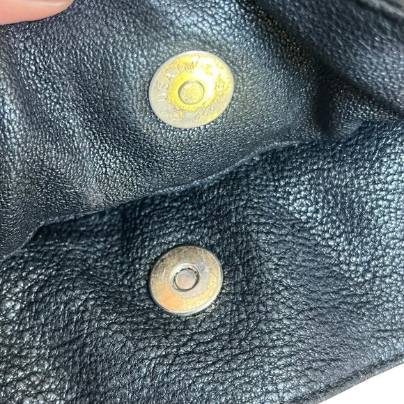 Michael Kors Black Leather Hamilton Moderne Large Satchel Bag Shoulder Tote - Picture 9 of 16